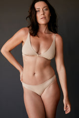 The Base bra - Bisque