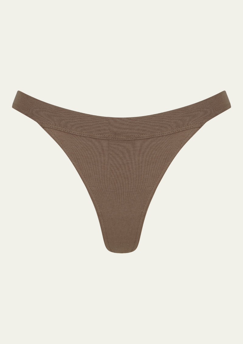 The Blur thong - Cacao